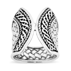 Bali Legacy Heritage Ring in Sterling Silver (Size 9.0) 7.90 Grams
