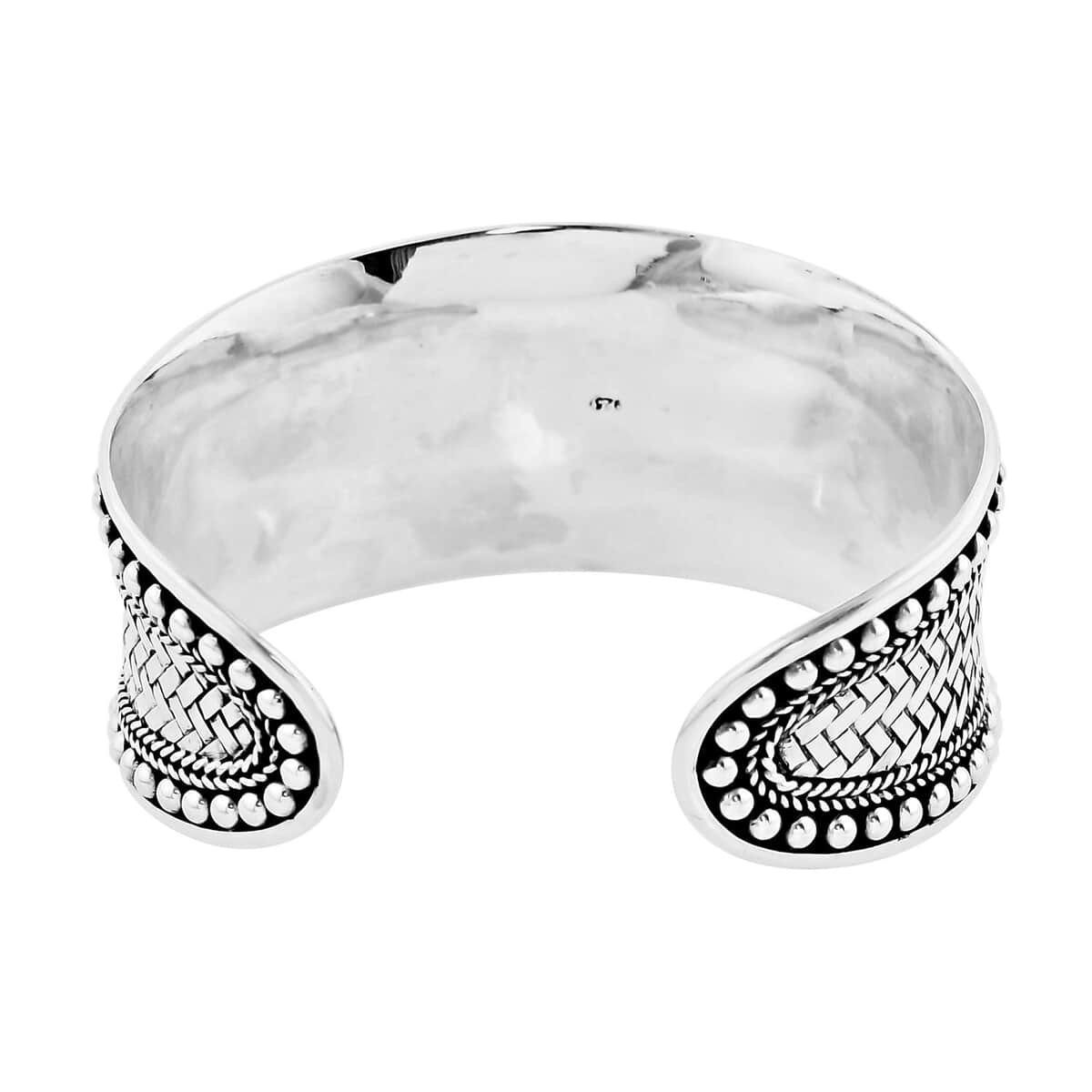 Bali Legacy Sterling Silver Cuff Bracelet (7.25 in) 49.20 Grams image number 4
