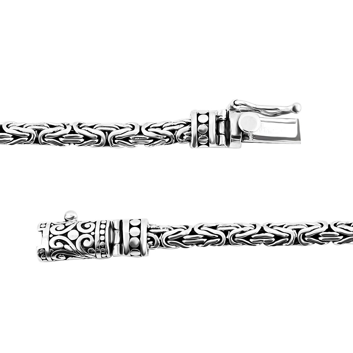 Bali Legacy Sterling Silver Borobudur Bracelet (6.50 In) 27.60 Grams image number 4