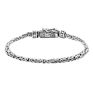 Bali Legacy Sterling Silver Borobudur Bracelet (7.25 In) 29.50 Grams
