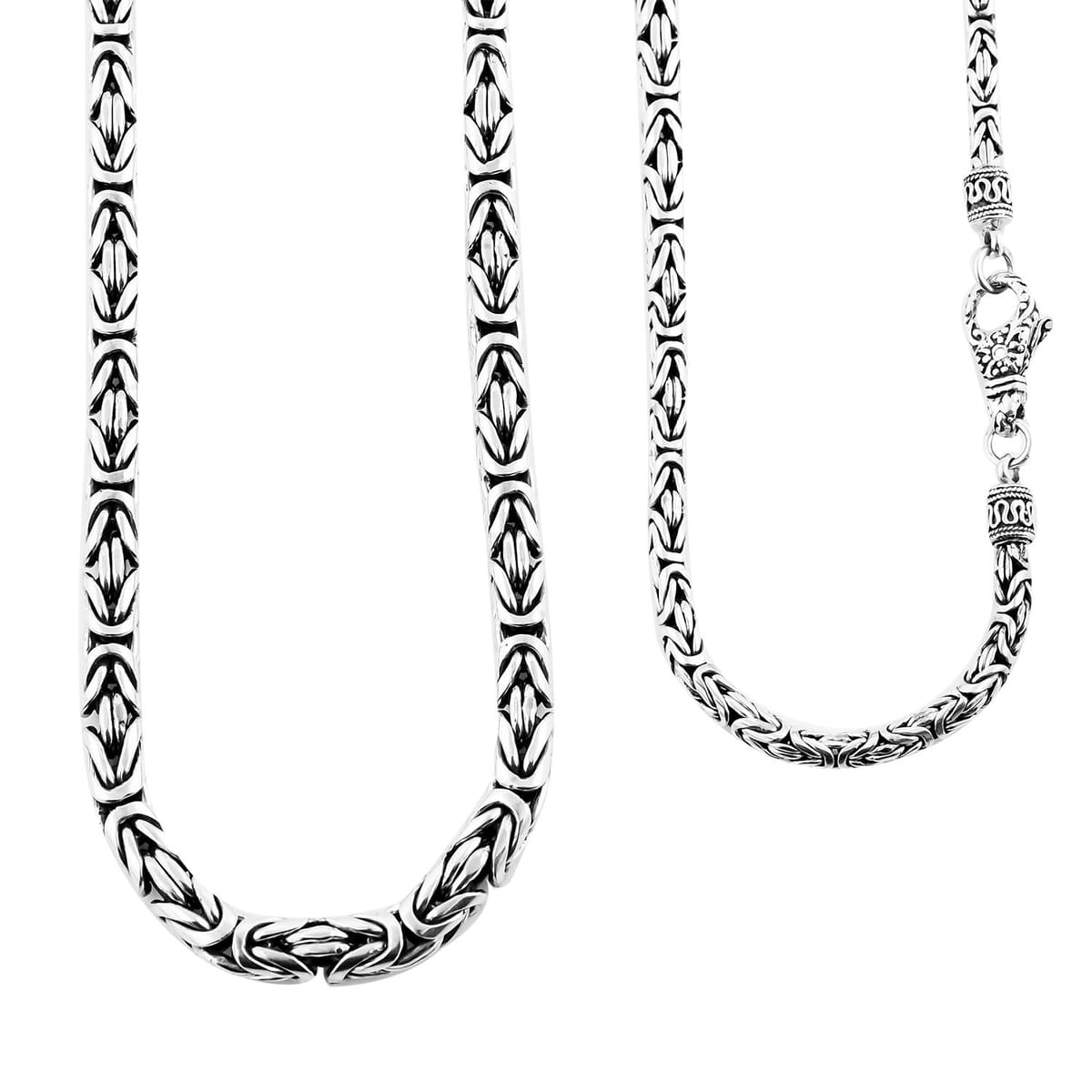 Bali Legacy Borobudur Necklace in Sterling Silver 24 Inches 92.40 Grams image number 0