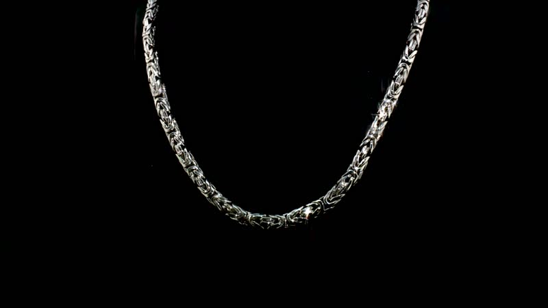 Bali Legacy Borobudur Necklace in Sterling Silver 24 Inches 92.40 Grams
