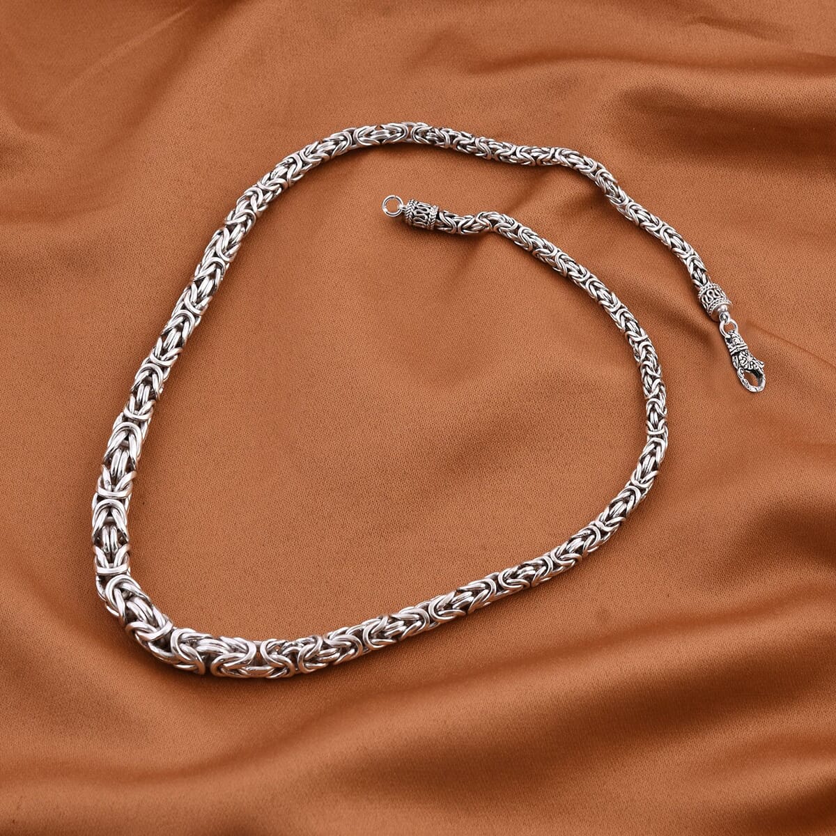 Bali Legacy Borobudur Necklace in Sterling Silver 24 Inches 92.40 Grams image number 1