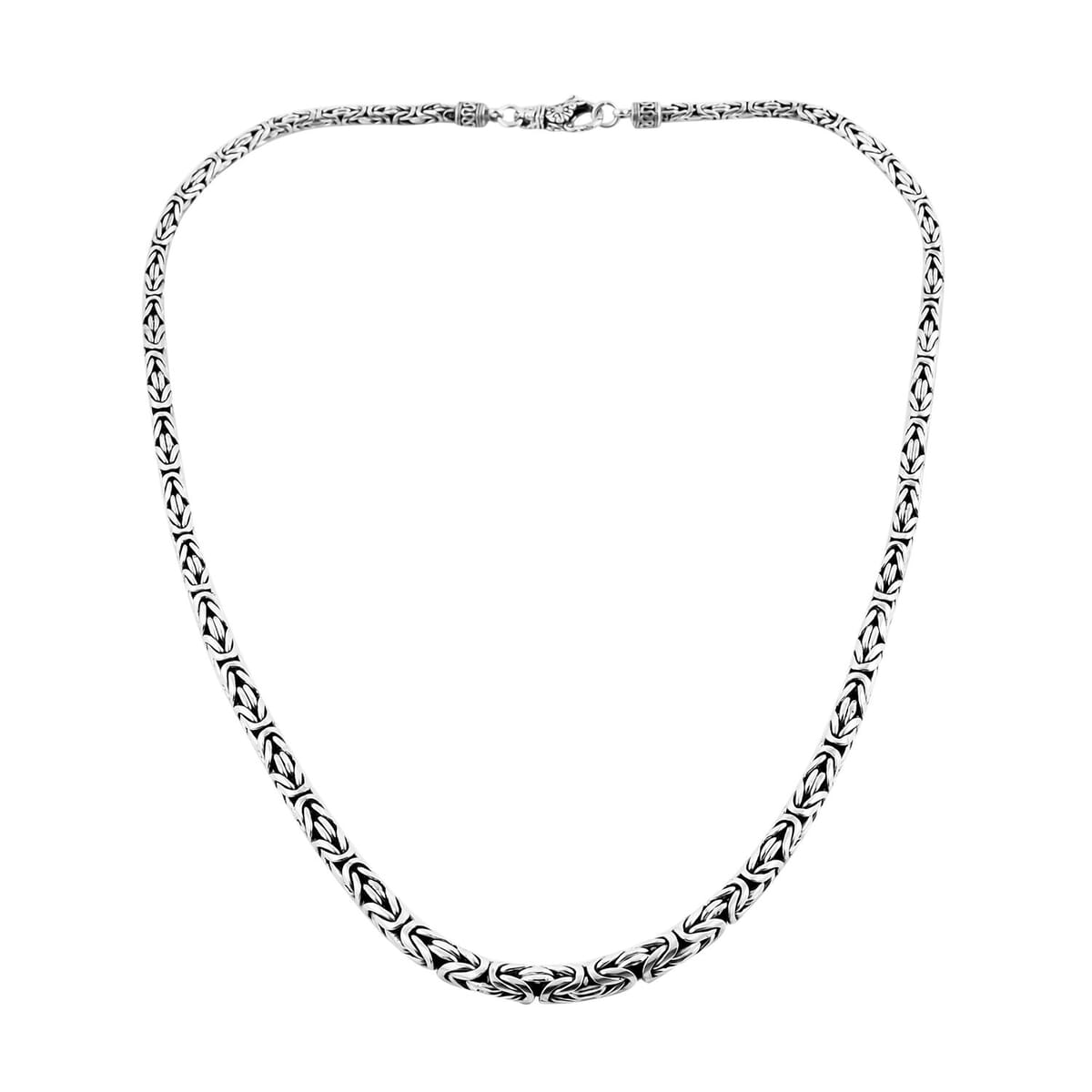Bali Legacy Borobudur Necklace in Sterling Silver 24 Inches 92.40 Grams image number 3