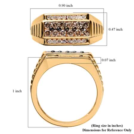 Brilliance Fine Jewelry 1.25 Carat T.W. Diamond Stud Earring in 14Kt Yellow  Gold, (I-J, I2-I3) 