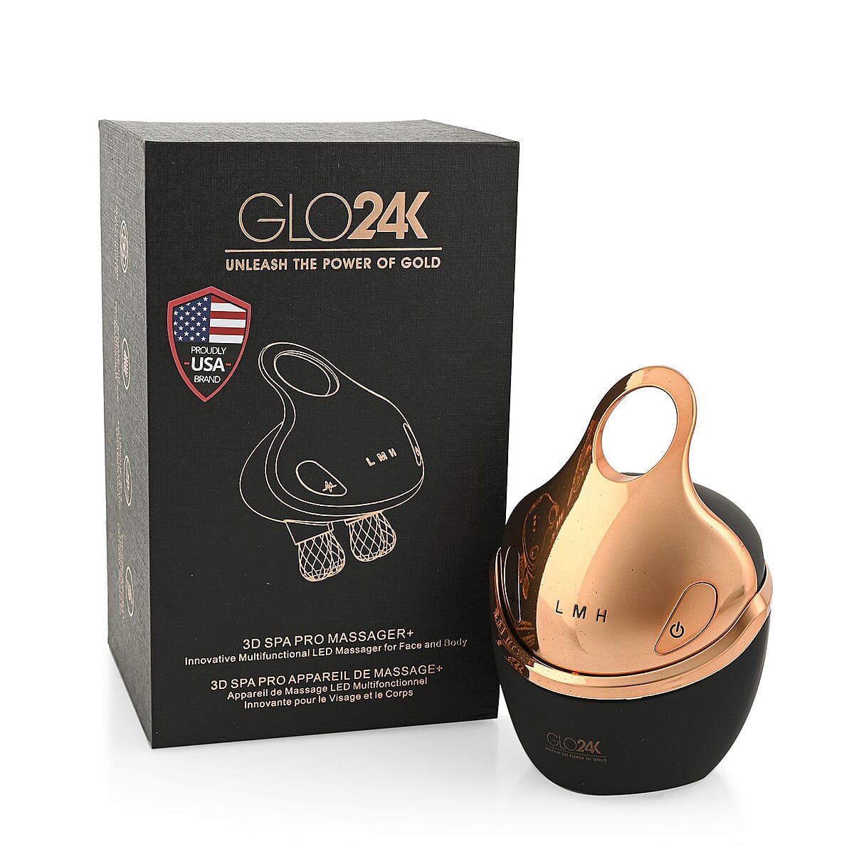 GLO24k NEW 3D Device With RF +EMS  & Multi LED Lights image number 0
