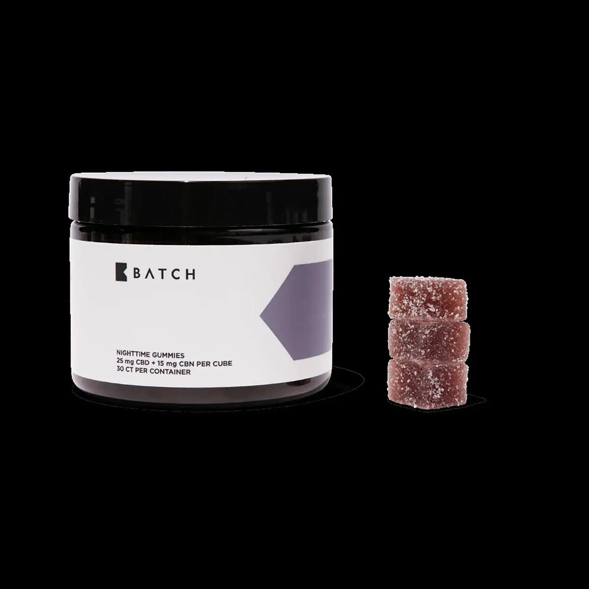 Batch Nighttime Cube CBD Gummies 30ct (Ships in 3-5 Days) image number 0