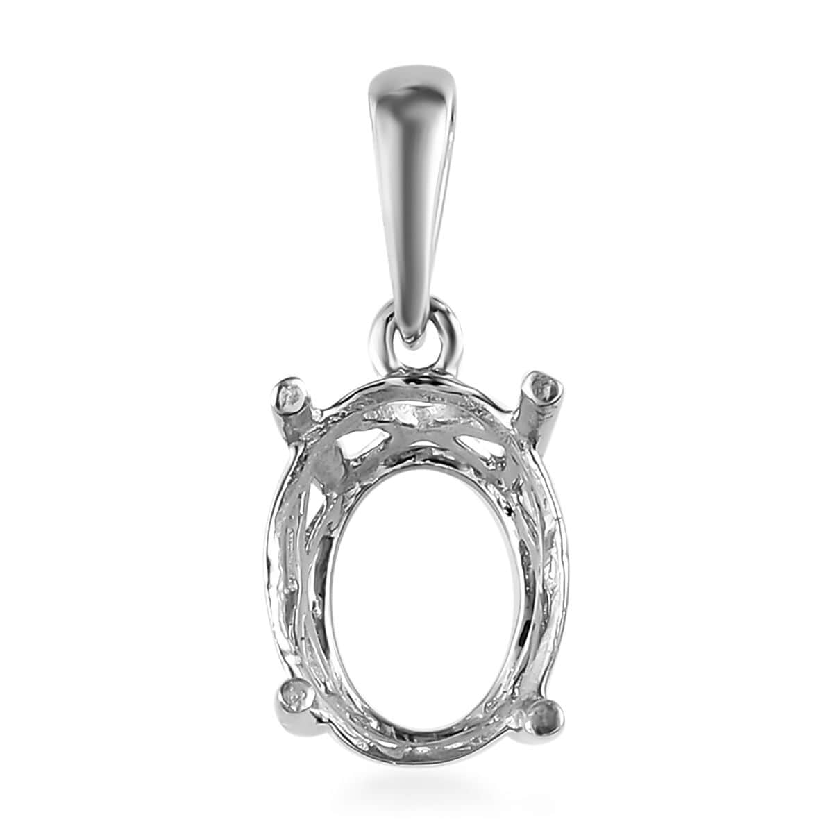 950 Platinum Mounting Pendant 1.20 Grams image number 0