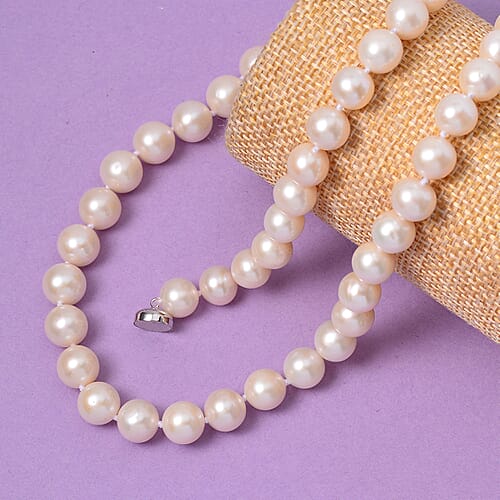White Fresh Water Pearl - Product card gallery slide 2 (9431905337599)