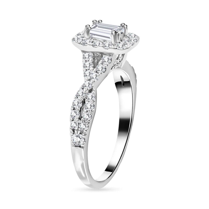 14K White Gold G-H SI2-VS2 Diamond Ring (Size 7.0) 1.50 ctw