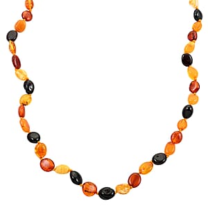 Baltic Amber Beaded Necklace 20 Inches