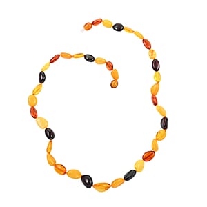Baltic Amber Beaded Necklace 20 Inches
