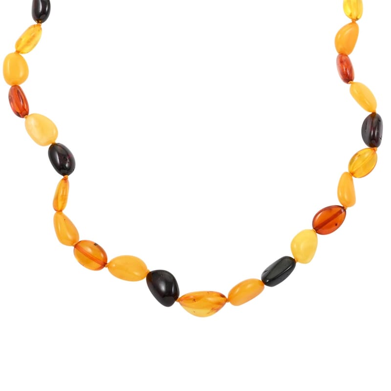 Baltic Amber Beads Necklace 20 Inches