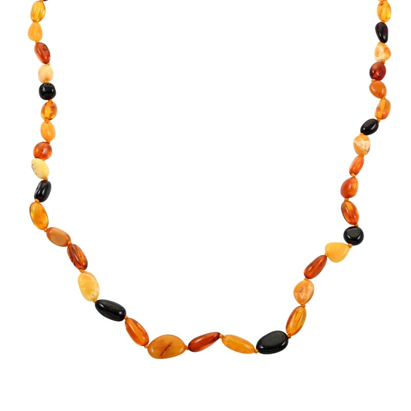 Baltic Amber Beads Necklace 22 Inches