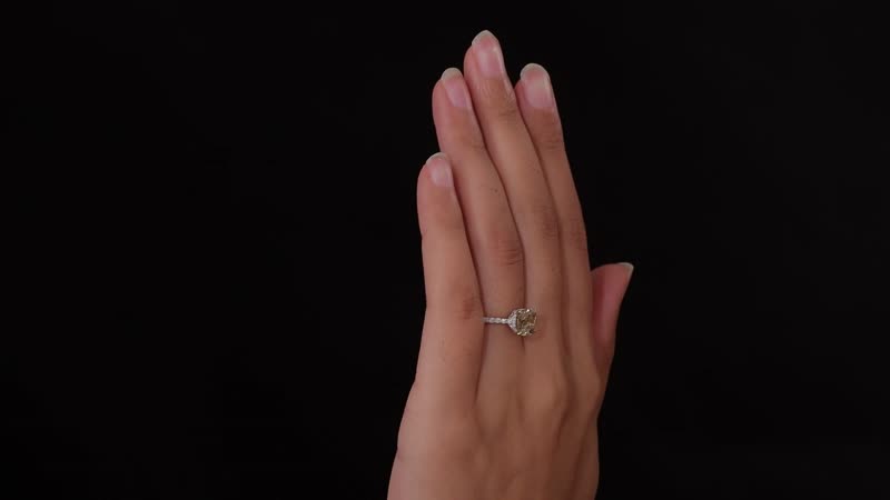 Doorbuster 14K Yellow Gold AAA Turkizite and G-H I3 Diamond Ring (Size 10.0) 2.80 ctw (Del. in 5-7 Days)
