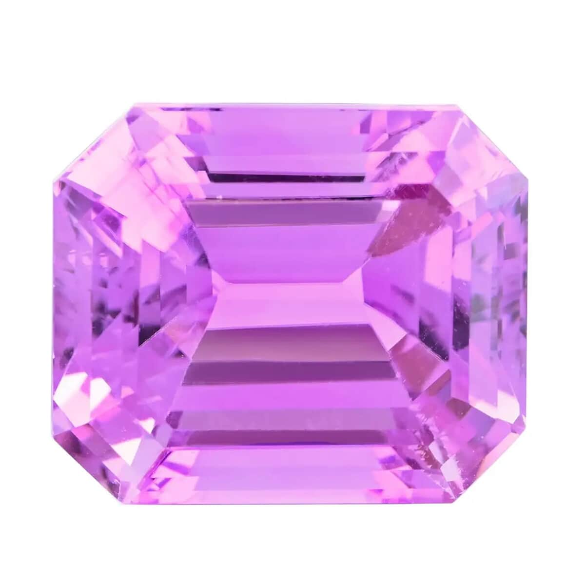 Certified & Appraised AAAA Patroke Kunzite 20.00 ctw, Octagon Free Size Loose Kunznite For Ring and Pendant, Loose Gemstone For Jewelry, Kunzite Gemstone image number 0