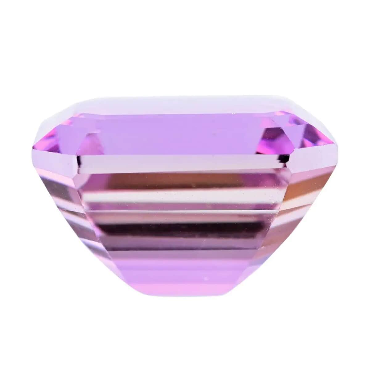 Certified & Appraised AAAA Patroke Kunzite 20.00 ctw, Octagon Free Size Loose Kunznite For Ring and Pendant, Loose Gemstone For Jewelry, Kunzite Gemstone image number 3