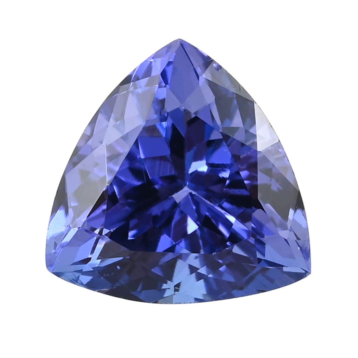 Certified and Appraised AAAA Tanzanite (Trl 8.5 mm) 2.00 ctw image number 0