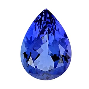 Certified & Appraised AAAA Tanzanite (Pear 10x7 mm) 2.00 ctw