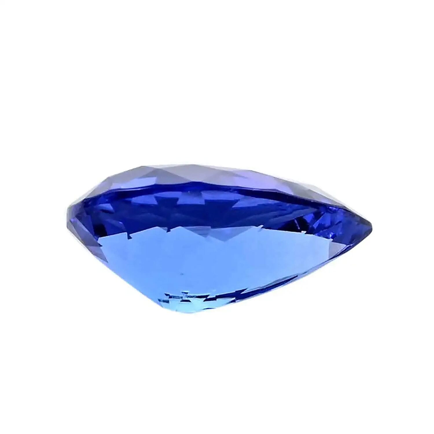Certified & Appraised AAAA Tanzanite (Pear 10x7 mm) 2.00 ctw - Picture 3 of 9