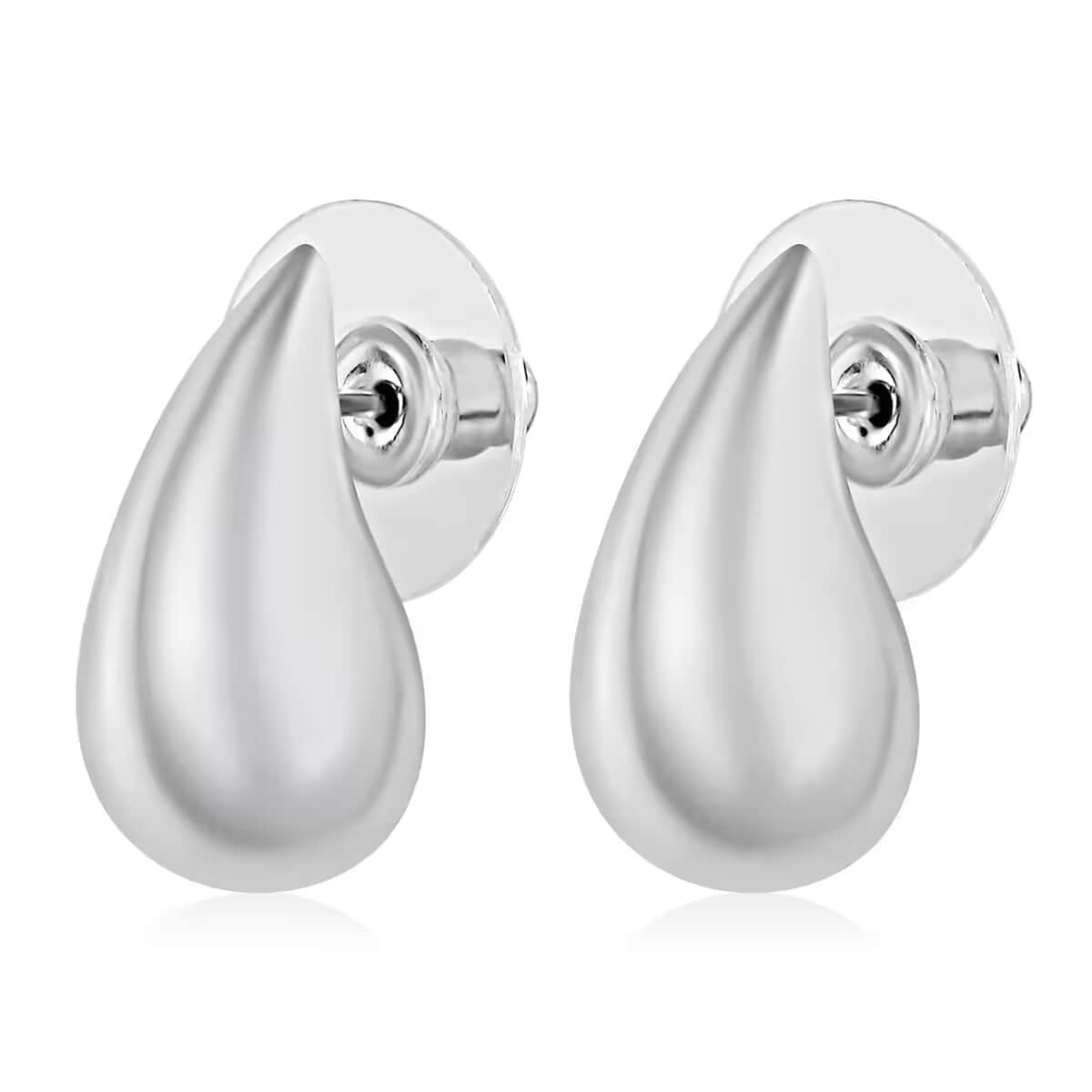 Raindrop Earrings in Platinum Over Sterling Silver 6.60 Grams image number 7