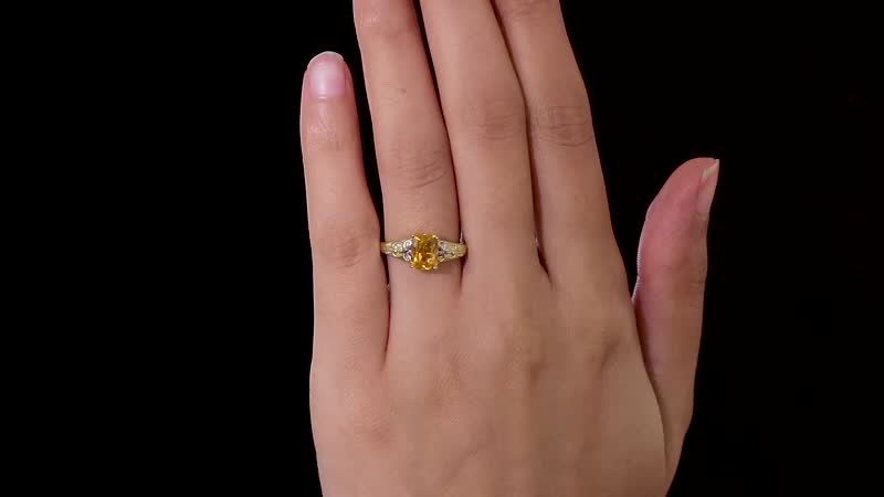 Premium Brazilian Fire Opal, Lotus Garnet Ring in Vermeil YG Over Sterling Silver (Size 10.0) 1.10 ctw