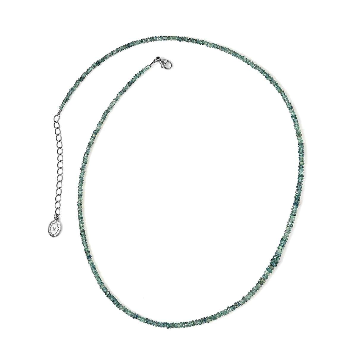 Rhapsody Certified & Appraised AAAA Alexandrite Beaded Graduation Necklace, 950 Platinum Necklace, 18-20 Inch Necklace 26.00 ctw image number 0