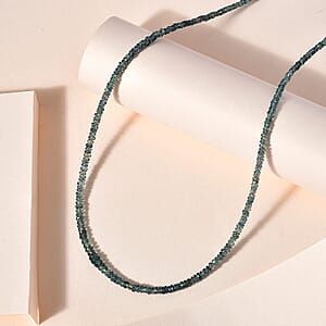 Rhapsody Certified & Appraised AAAA Alexandrite Beaded Graduated Necklace, 950 Platinum Necklace, 18-20 Inch Necklace 26.00 ctw