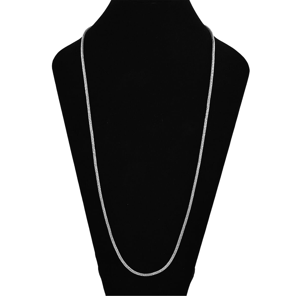 Bali Legacy Sterling Silver 2.5mm Tulang Naga Necklace 30 Inches 22.75 Grams image number 2