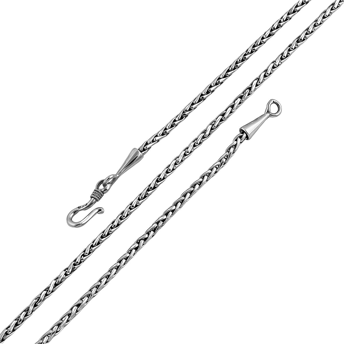 Bali Legacy 2.5mm Padian Necklace in Sterling Silver 30 Inches 24.70 Grams image number 3