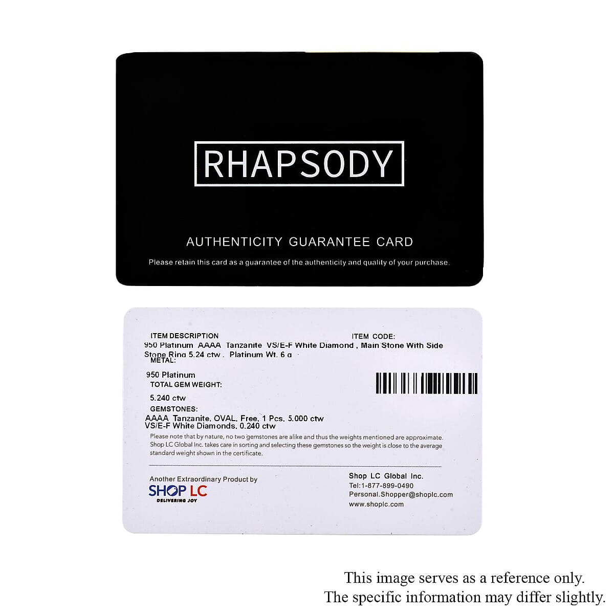 Rhapsody 950 Platinum AAAA Tanzanite and E-F VS2 Diamond Ring (Size 6.0) 7.65 Grams 5.20 ctw image number 7