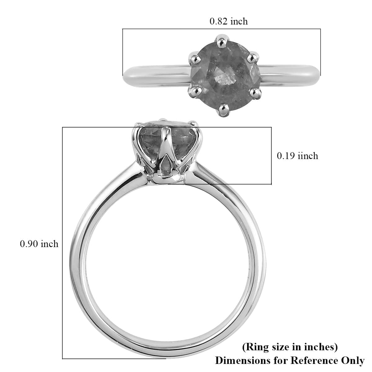 Rhapsody 950 Platinum AAAA Kagem Zambian Emerald Solitaire Ring (Size 8.5) 4.40 Grams 1.00 ctw image number 5
