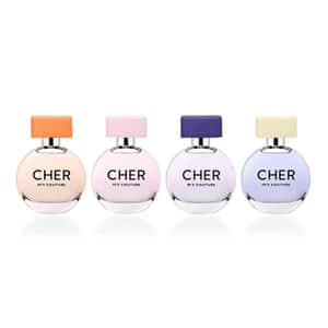 Closeout Deal Cher Decades Collection 4 Piece Fragrance Set Eau De Parfum, Set of 4 EDP Collection, Best Long Lasting Perfume Set 4x1oz