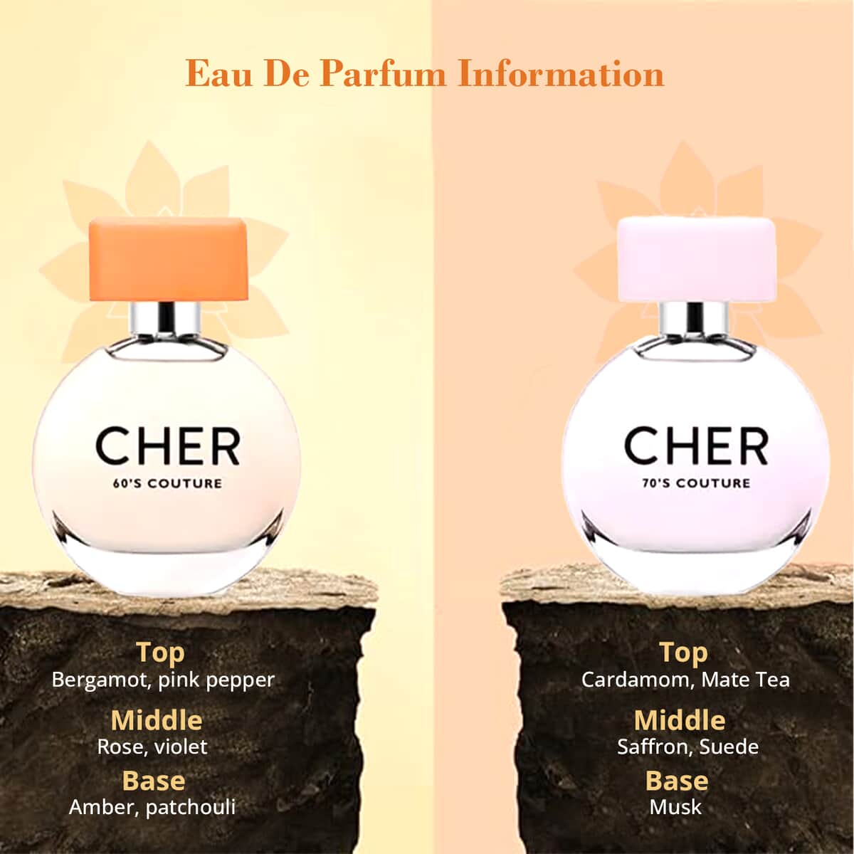Closeout Deal Cher Decades Collection 4 Piece Fragrance Set Eau De Parfum, Set of 4 EDP Collection, Best Long Lasting Perfume Set 4x1oz image number 2