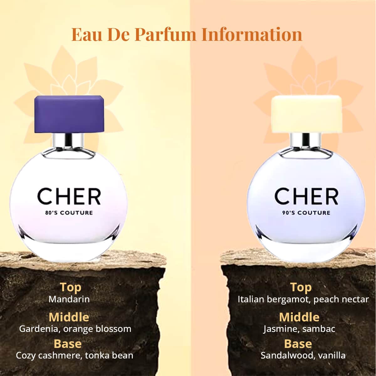 Closeout Deal Cher Decades Collection 4 Piece Fragrance Set Eau De Parfum, Set of 4 EDP Collection, Best Long Lasting Perfume Set 4x1oz image number 3