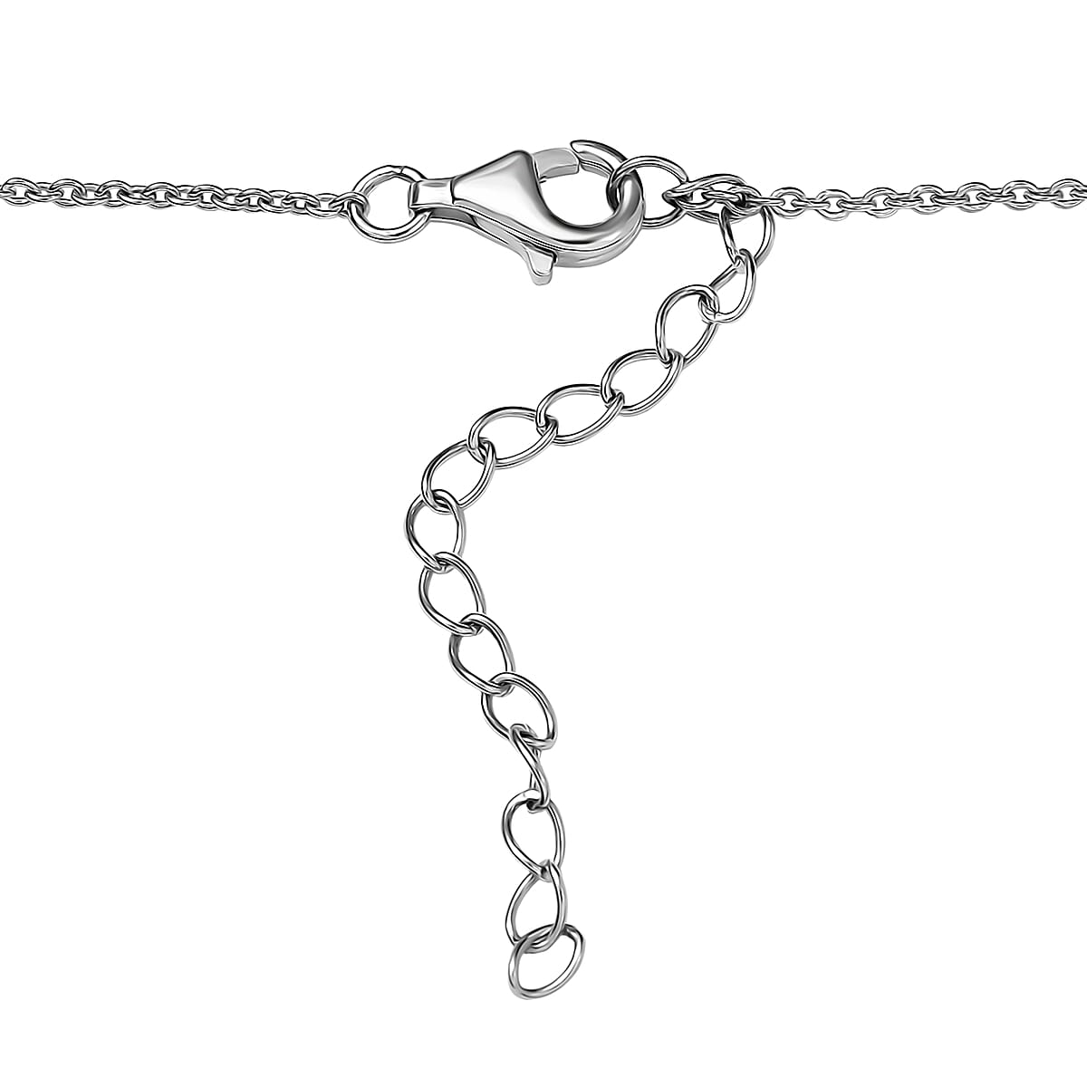 D'Joy Rose De France Amethyst and Multi Gemstone 12.20 ctw Necklace in Platinum Over Sterling Silver 18 Inches image number 4