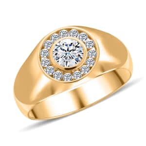 Modani 14K Yellow Gold Diamond Men's Ring (Size 10.0) 6.70 Grams 1.10 ctw