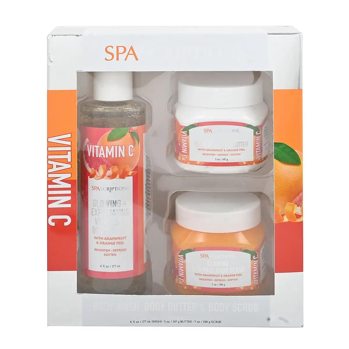 Spascriptions Spathecary Bodycare 3pc Gift Set - Vitamin C image number 6
