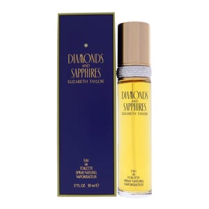 Diamonds and Sapphires by Elizabeth Taylor for Women - 1.7 oz EDT Spray