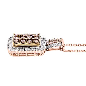 Champagne Diamond / 925 Silver / Vermeil RG - Product card gallery slide 3 (10177273332025)