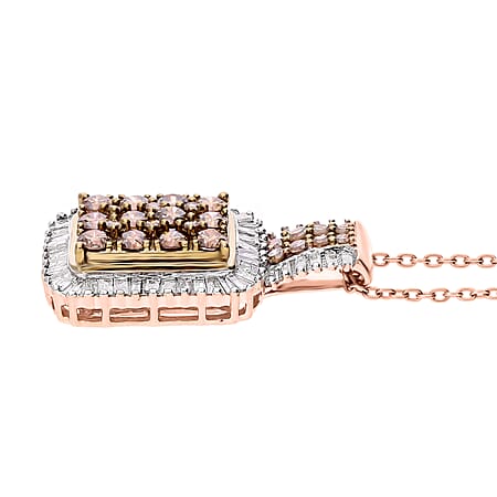 Champagne Diamond / 925 Silver / Vermeil RG - Product card gallery slide 3 (10177273332025)