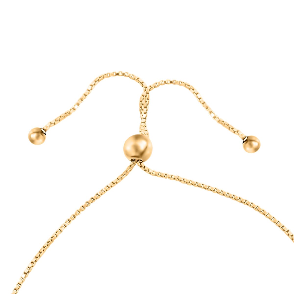 Green Diamond Bolo Bracelet in Vermeil Yellow Gold Over Sterling Silver 0.25 ctw image number 3