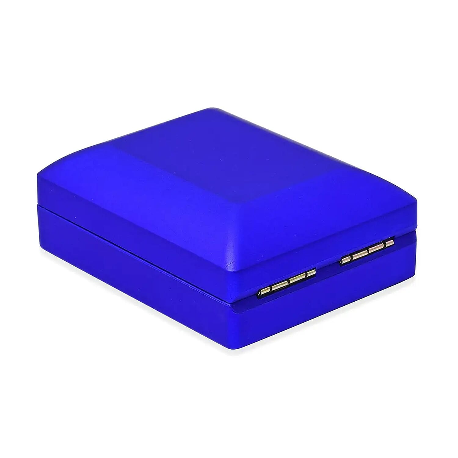 Royal Blue Solid Polish LED Light Pendant Necklace Jewelry Box, Anti Tarnish Jewelry Box, Jewelry Storage Case, Pendant Necklace Storage Box (3.5x2.8x1.4)