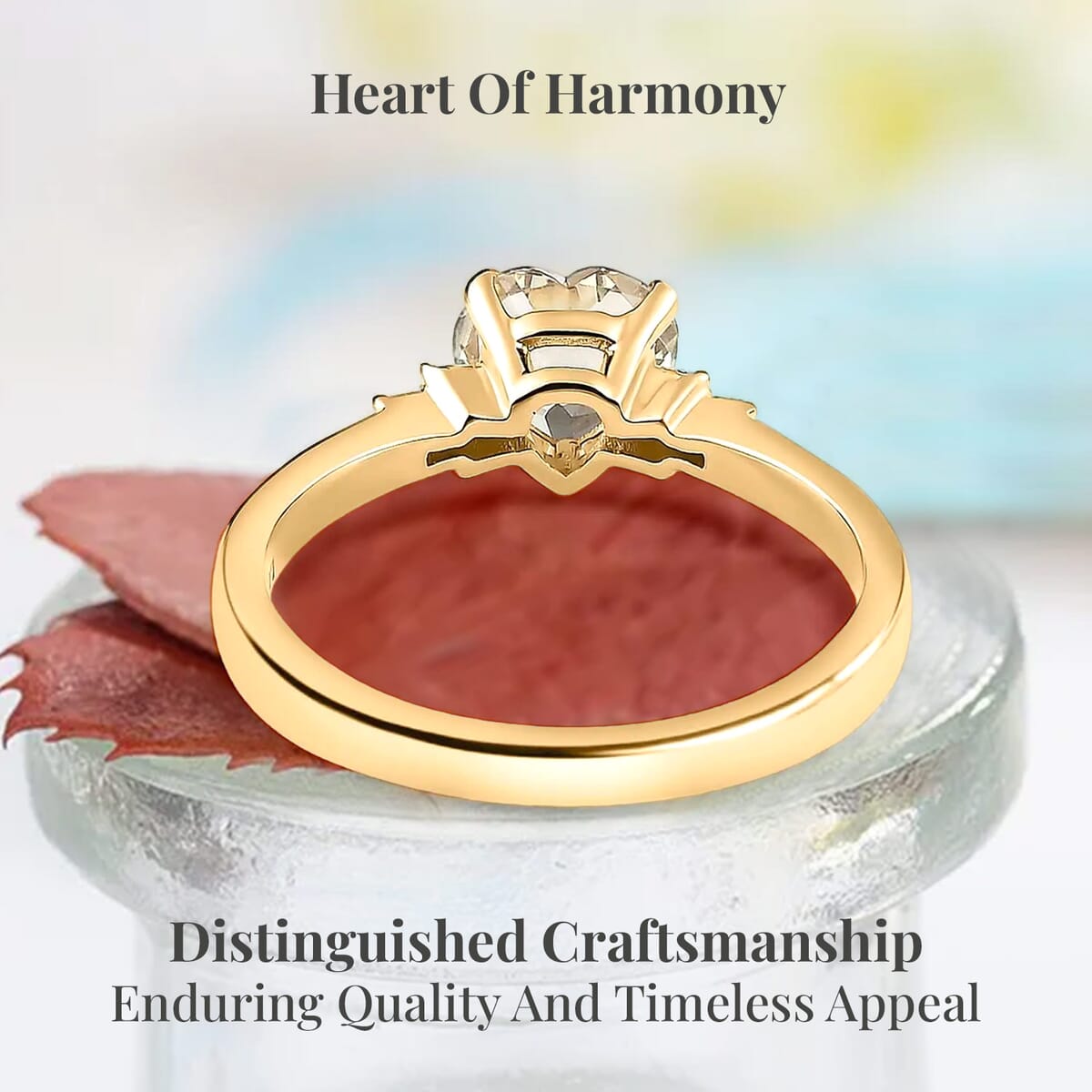 Luxoro AAA Turkizite and G-H I2 Diamond 2.00 ctw Ring in 14K Yellow Gold (Size 8.0) 4 Grams image number 3