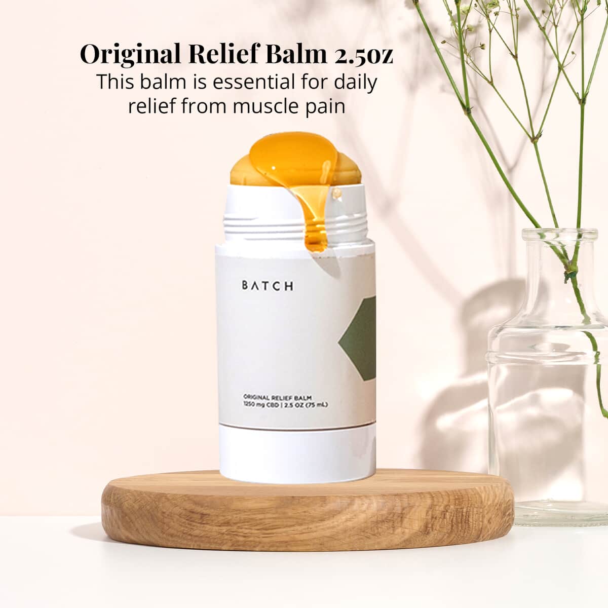 Batch Original Relief Balm 2.5oz (Ships in 3-5 Days) image number 1