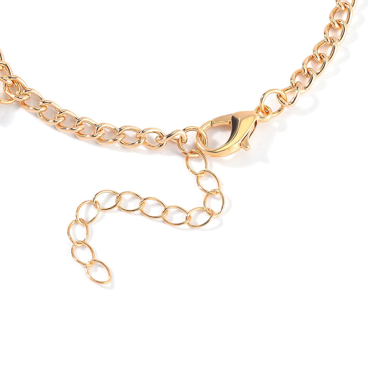 White Freshwater Pearl and Green Austrian Crystal Bracelet in Goldtone (7.50-8.50In)