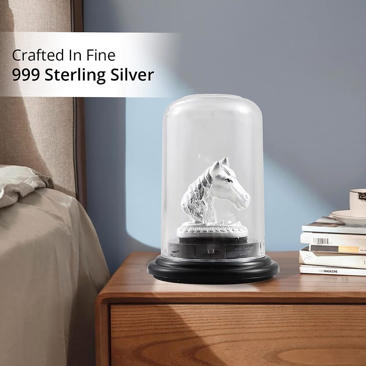 Sterling Silver Horse Idol 3.85 Grams image number 2