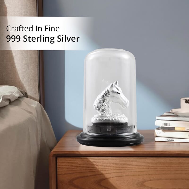 Sterling Silver Horse Idol 3.85 Grams