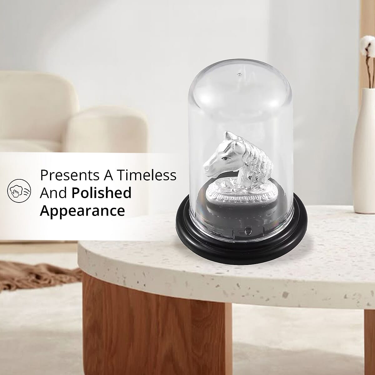 Sterling Silver Horse Idol 3.85 Grams image number 4