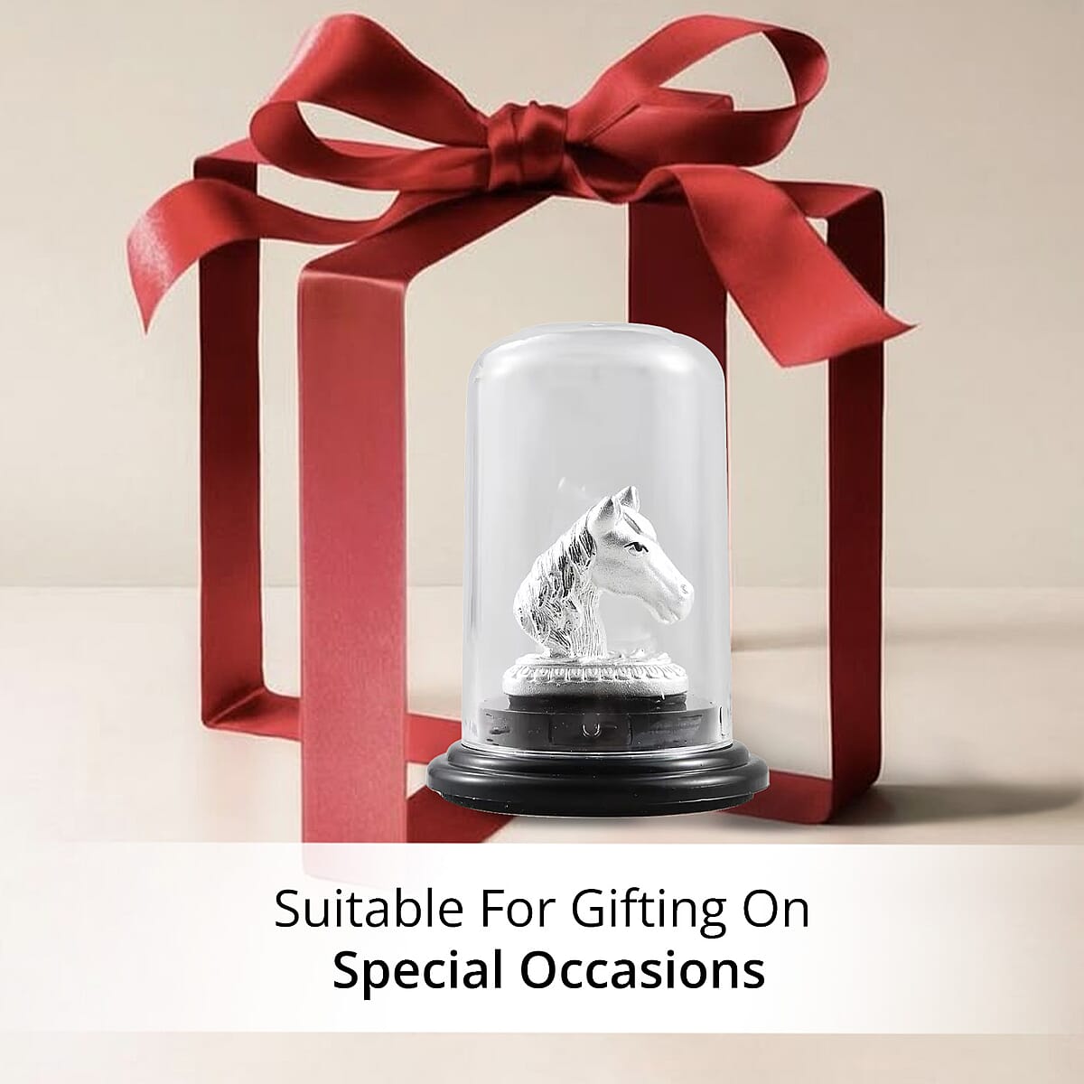 Sterling Silver Horse Idol 3.85 Grams image number 6